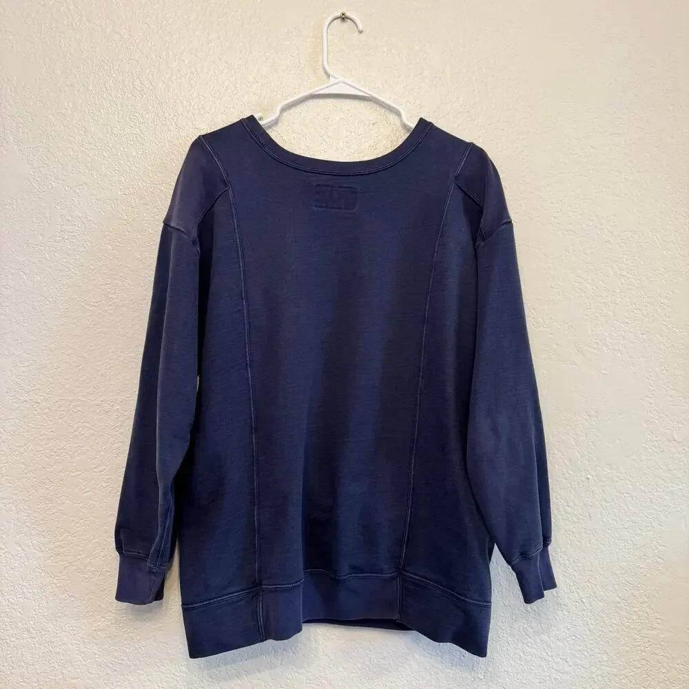 Purple Label The North Face Crew Neck Blue Mens Pullover Small Gorpcore Outdoors